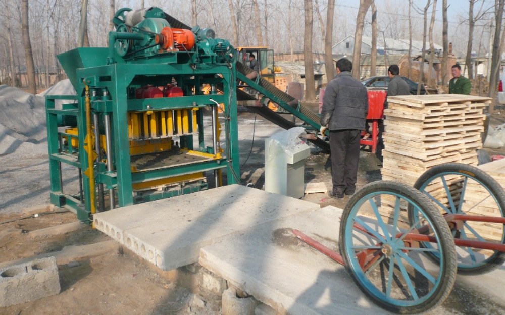 cement block making machine