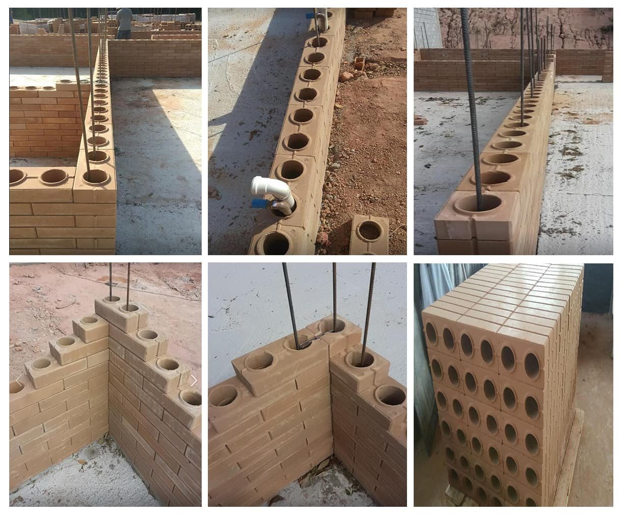 clay brick building construction