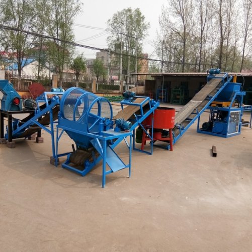 clay brick production line