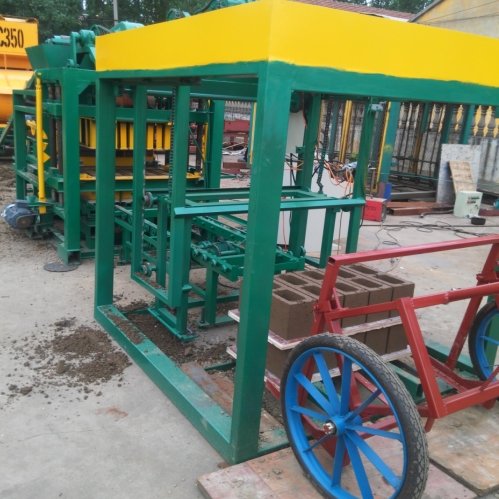 efficiency concrete block machine