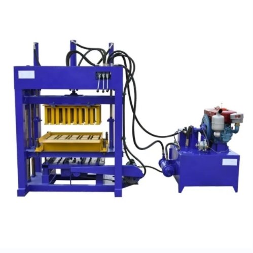 hydraulic brick machine with diesel engine