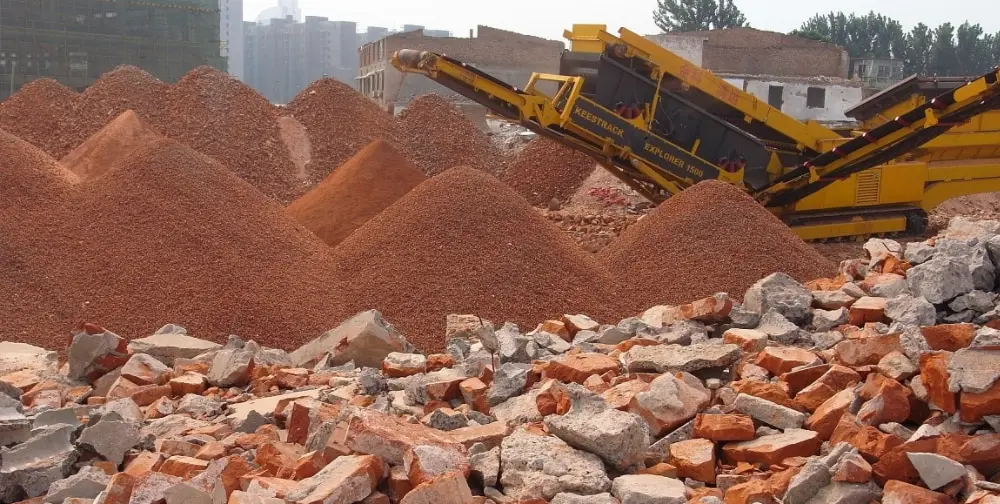 construction waste crushed how to make the cement brick with construction waste?