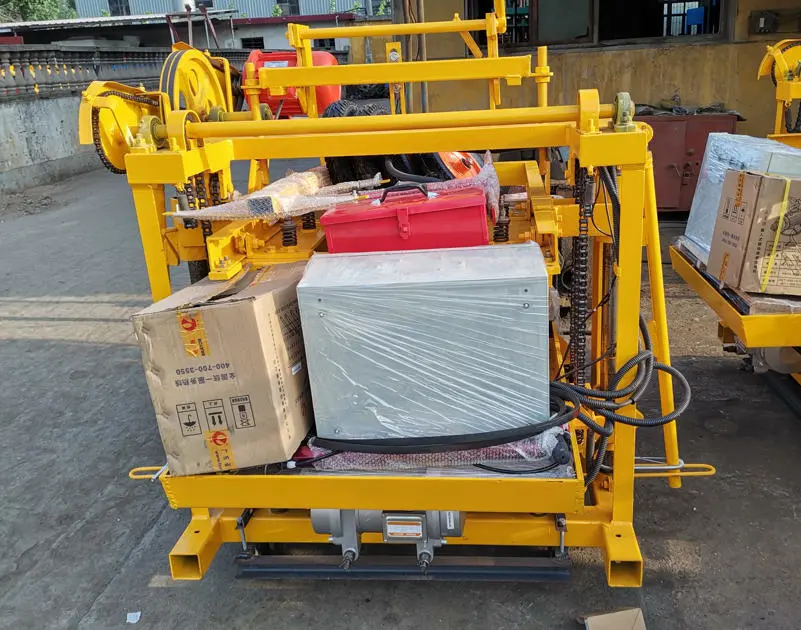 QT4-45 Concrete Block Machine Project in cuba QT4 45 BRICK MACHINE QT4 45 BRICK MACHINE QT4-45 Concrete Block Machine Project in cuba