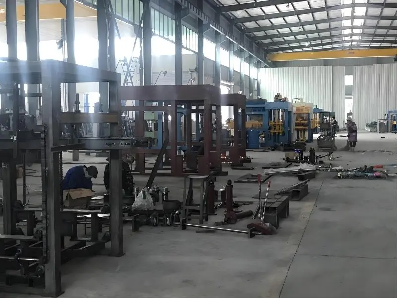 concrete block machine manufacturer